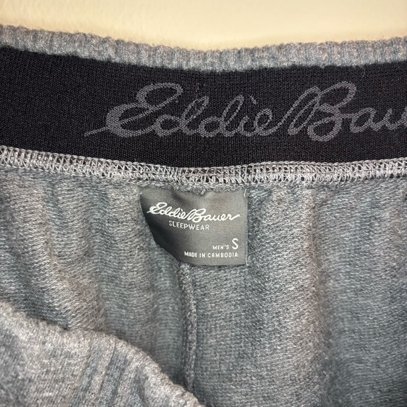 Eddie Bauer Men’s Grey Sleep Shorts with Pockets Size S - Picture 8 of 8